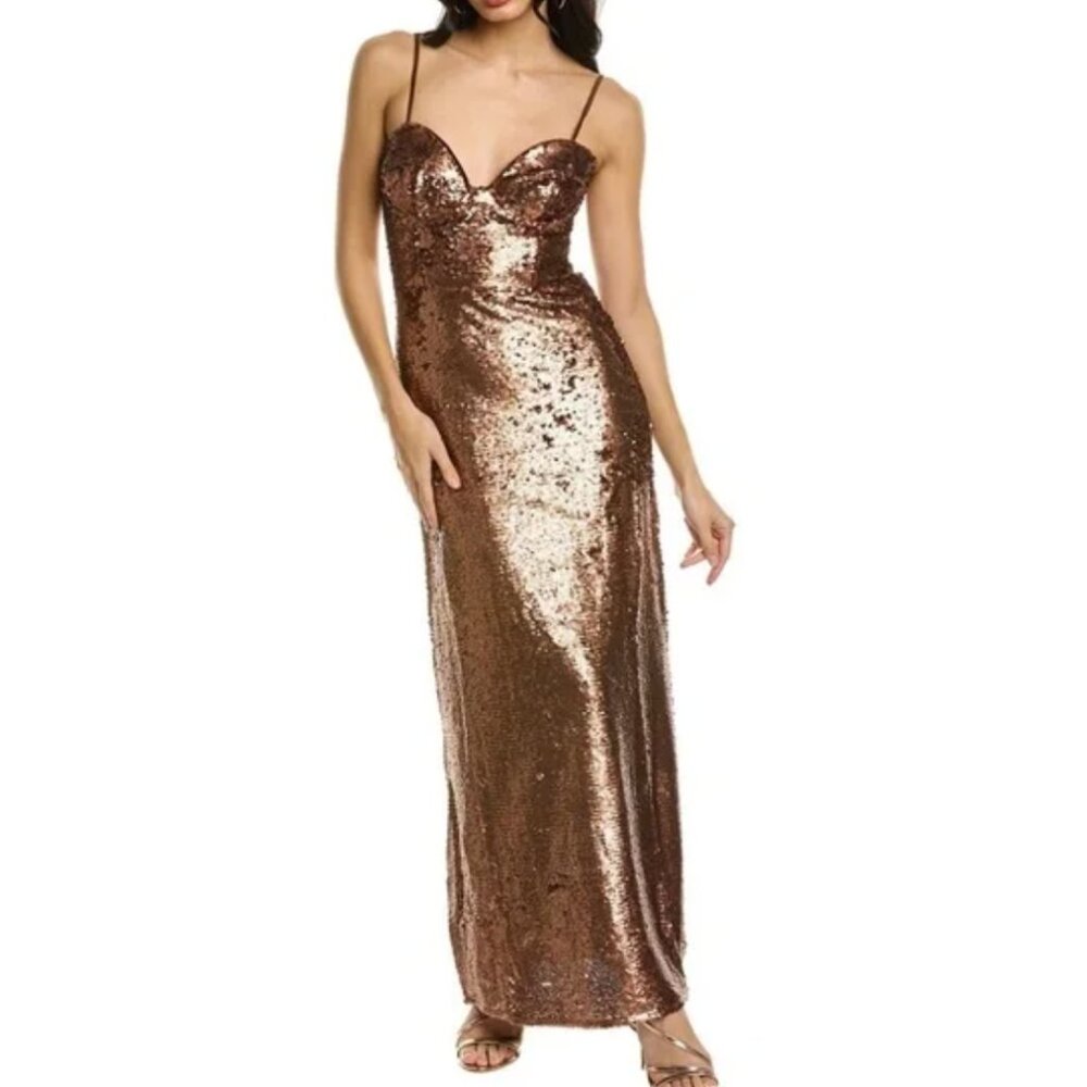 Bardot Stasia Sequins Dress Size 10 - NWT